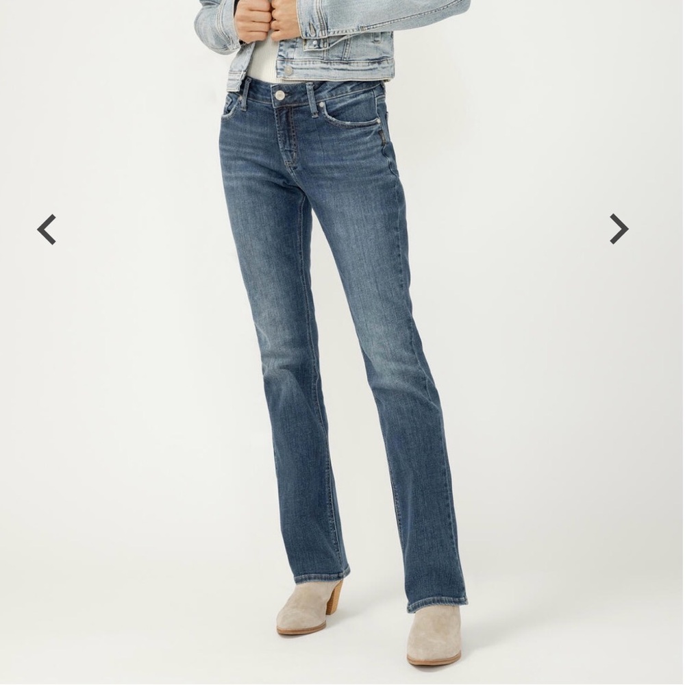 Elyse Silver Jeans Boot Cut W34/L33